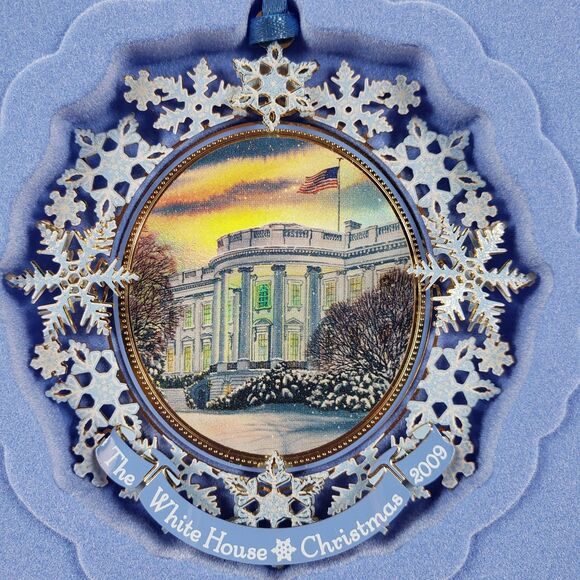 Official White House Historical Association 2009 Snowflake Christmas Ornament - Picture 14 of 16
